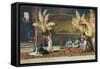 Harem-Francesco Netti-Framed Stretched Canvas