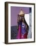 Harerge Province, Harar, an Harari Girl in Wedding Attire, Ethiopia-Nigel Pavitt-Framed Photographic Print