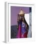 Harerge Province, Harar, an Harari Girl in Wedding Attire, Ethiopia-Nigel Pavitt-Framed Photographic Print