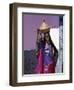 Harerge Province, Harar, an Harari Girl in Wedding Attire, Ethiopia-Nigel Pavitt-Framed Photographic Print