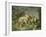 Hares and Leverets in a Rocky Lair-Johann Wenzel Peter-Framed Giclee Print