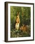 Hares-Olaf August Hermansen-Framed Giclee Print