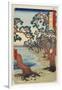 Harima--Maiko Beach, December 1853-Utagawa Hiroshige-Framed Giclee Print