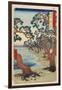 Harima--Maiko Beach, December 1853-Utagawa Hiroshige-Framed Giclee Print