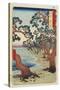 Harima--Maiko Beach, December 1853-Utagawa Hiroshige-Stretched Canvas