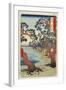 Harima--Maiko Beach, December 1853-Utagawa Hiroshige-Framed Giclee Print