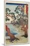 Harima--Maiko Beach, December 1853-Utagawa Hiroshige-Mounted Giclee Print