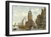 Haringpakkerstoren Tower, Amsterdam, 19th Century-Nico Steffelaar-Framed Giclee Print