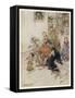 Hark, the Dogs Do Bark-Arthur Rackham-Framed Stretched Canvas