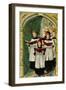 Hark the Herald Angels Sing, Victorian Postcard-null-Framed Giclee Print