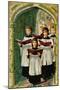 Hark the Herald Angels Sing, Victorian Postcard-null-Mounted Giclee Print