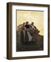 Hark! the Lark, 1882-Winslow Homer-Framed Giclee Print