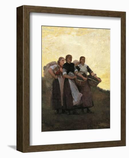 Hark! the Lark, 1882-Winslow Homer-Framed Giclee Print