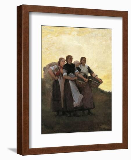 Hark! the Lark, 1882-Winslow Homer-Framed Giclee Print