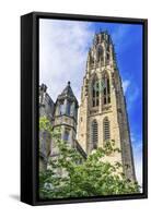 Harkness Tower, Yale University, New Haven, Connecticut. Completed in 1922 as part of Memorial Quad-William Perry-Framed Stretched Canvas