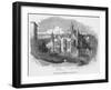 Harlaxton House-null-Framed Art Print