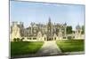 Harlaxton Manor, Lincolnshire, Home of the Gregory Family, C1880-Benjamin Fawcett-Mounted Giclee Print