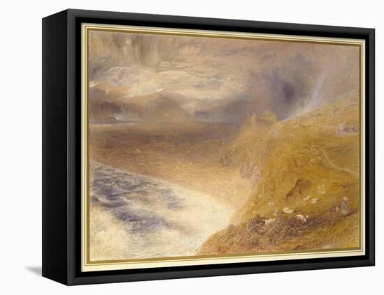 Harlech Castle, 1857-Alfred William Hunt-Framed Stretched Canvas