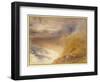 Harlech Castle, 1857-Alfred William Hunt-Framed Giclee Print