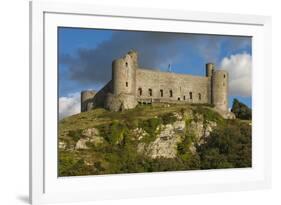 Harlech Castle, a medieval castle built by Edward 1 in 1282, UNESCO World Heritage Site, Harlech, G-James Emmerson-Framed Photographic Print