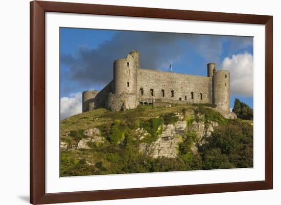 Harlech Castle, a medieval castle built by Edward 1 in 1282, UNESCO World Heritage Site, Harlech, G-James Emmerson-Framed Photographic Print