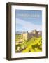 Harlech Castle - Dave Thompson Contemporary Travel Print-Dave Thompson-Framed Art Print