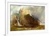 Harlech Castle: Four Square to All the Winds That Blow-Henry Clarence Whaite-Framed Giclee Print