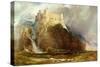 Harlech Castle: Four Square to All the Winds That Blow-Henry Clarence Whaite-Stretched Canvas