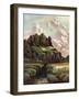 Harlech Castle, Merionethshire, Wales, 1924-1926-Louis Burleigh Bruhl-Framed Giclee Print