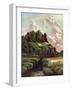 Harlech Castle, Merionethshire, Wales, 1924-1926-Louis Burleigh Bruhl-Framed Giclee Print