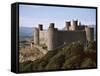 Harlech Castle, UNESCO World Heritage Site, Gwynedd, Wales, United Kingdom, Europe-Nigel Blythe-Framed Stretched Canvas