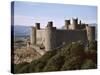 Harlech Castle, UNESCO World Heritage Site, Gwynedd, Wales, United Kingdom, Europe-Nigel Blythe-Stretched Canvas