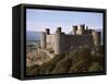 Harlech Castle, UNESCO World Heritage Site, Gwynedd, Wales, United Kingdom, Europe-Nigel Blythe-Framed Stretched Canvas