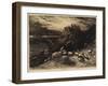 Harlech, No. II, 1880-Sir Francis Seymour Haden-Framed Giclee Print