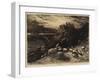 Harlech, No. II, 1880-Sir Francis Seymour Haden-Framed Giclee Print