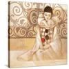 Harlekin Rose-Joadoor-Stretched Canvas