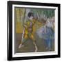 Harlekin Und Columbine, um 1886-Edgar Degas-Framed Giclee Print