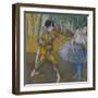 Harlekin Und Columbine, um 1886-Edgar Degas-Framed Giclee Print