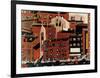 Harlem, 1942-Jacob Lawrence-Framed Giclee Print