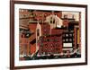 Harlem, 1942-Jacob Lawrence-Framed Giclee Print