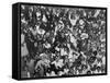 Harlem Crowd Celebrating Joe Louis' Against Victory Against Primo Carnera, 1935-null-Framed Stretched Canvas