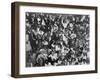 Harlem Crowd Celebrating Joe Louis' Against Victory Against Primo Carnera, 1935-null-Framed Photo