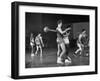 Harlem Globetrotters Playing a Basketball Game-J^ R^ Eyerman-Framed Premium Photographic Print