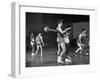 Harlem Globetrotters Playing a Basketball Game-J^ R^ Eyerman-Framed Premium Photographic Print