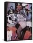 Harlem Nocturne-Gary Kelley-Framed Stretched Canvas