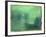 Harlem River at Night, Blue Reflection-Ernest Lawson-Framed Giclee Print