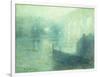 Harlem River at Night-Ernest Lawson-Framed Giclee Print