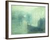 Harlem River at Night-Ernest Lawson-Framed Giclee Print