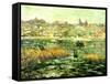 Harlem River, C.1913-15-Ernest Lawson-Framed Stretched Canvas