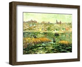 Harlem River, C.1913-15-Ernest Lawson-Framed Giclee Print